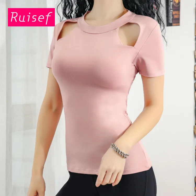 Sexy Pink Gray Blue Yellow Short Sleeve Sports Tops Gym Women Yoga Sport T Shirt Women Tshirt Back Cross Sport Top Fitness Women
Sexy Pink Gray Blue Yellow Short Sleeve Sports Tops Gym Women Yoga Sport T Shirt Women Tshirt Back Cross Sport Top Fitness Women