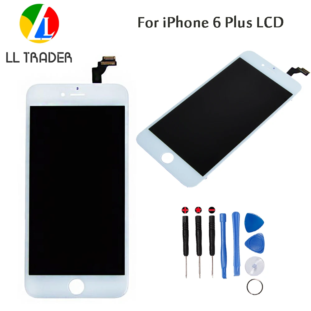 LL TRADER No Dead Pixel For iPhone 6Plus Touch Screen Digitizer Display LCD For iPhone 6 Plus Assembly Replacement White 5.5inch
LL TRADER No Dead Pixel For iPhone 6Plus Touch Screen Digitizer Display LCD For iPhone 6 Plus Assembly Replacement White 5.5inch