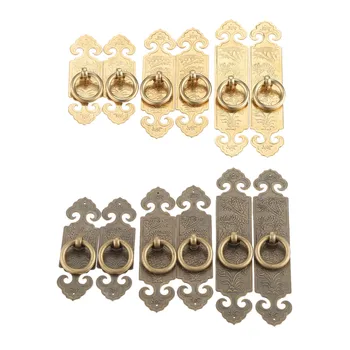 DRELD 2Pcs 10cm/12cm/15cm Antique Chinese Brass Straight Furniture Handle Door Hardware Cabinet Copper Pull Knob for Wood Box
DRELD 2Pcs 10cm/12cm/15cm Antique Chinese Brass Straight Furniture Handle Door Hardware Cabinet Copper Pull Knob for Wood Box