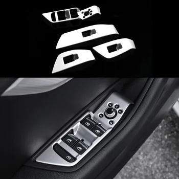car accessories 4x Chrome Door Armrest Window Lift Button Frame Cover Trim For Audi A4 B9 17-18 & A5 2018
car accessories 4x Chrome Door Armrest Window Lift Button Frame Cover Trim For Audi A4 B9 17-18 & A5 2018