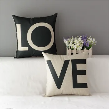 43*43cm Car Throw Pillow Case Cotton Linen Sweet Lovers Romantic Love Letter Cushion Cover Decorative for Sofa
43*43cm Car Throw Pillow Case Cotton Linen Sweet Lovers Romantic Love Letter Cushion Cover Decorative for Sofa