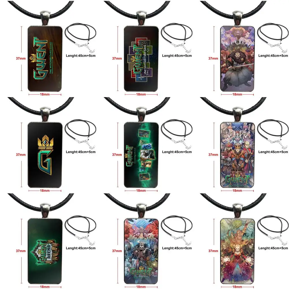 New Cool Game The Witcher Gwent Poster Fashion Necklace Handmade Rectangle Shape Choker Necklace Jewelry Multi Designs For Women
New Cool Game The Witcher Gwent Poster Fashion Necklace Handmade Rectangle Shape Choker Necklace Jewelry Multi Designs For Women
