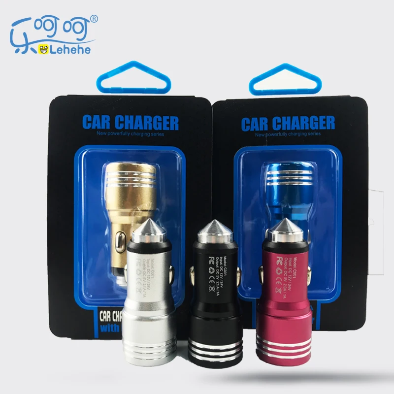 LEHEHE 5V Double USB Car-Charger Car Charger Adapter Charging for iPhone 7 Samsung Xiaomi Car Mobile Phone chargers
LEHEHE 5V Double USB Car-Charger Car Charger Adapter Charging for iPhone 7 Samsung Xiaomi Car Mobile Phone chargers