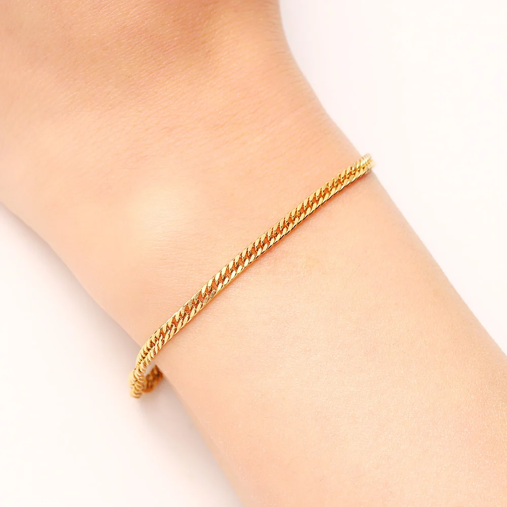 CACANA Stainless Steel Chain Bracelets For Man Women Gold Silver Color For Pendant Double Woven Donot Fade Jewelry A1241
CACANA Stainless Steel Chain Bracelets For Man Women Gold Silver Color For Pendant Double Woven Donot Fade Jewelry A1241