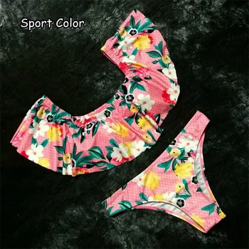 New Popular Women Sexy Swimwear Bikinis Set Lady Girls Strappy Pink Flowers Swimsuit Beachwear Push Up Biquini Bathing Suit S-L
New Popular Women Sexy Swimwear Bikinis Set Lady Girls Strappy Pink Flowers Swimsuit Beachwear Push Up Biquini Bathing Suit S-L