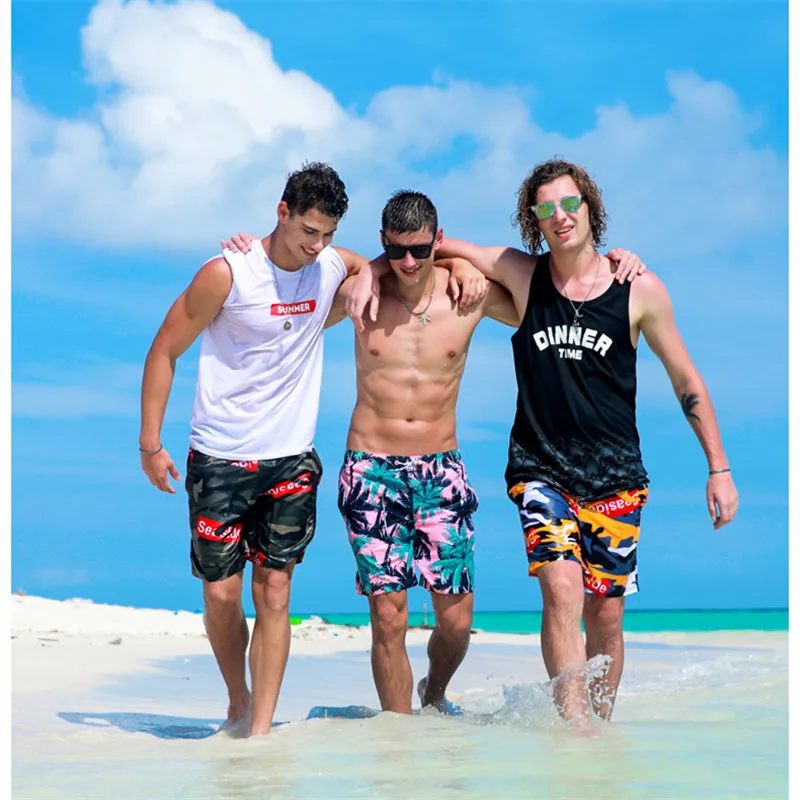 Men's Swim Trunks Quick Dry Beach Shorts with Pockets Short Swiming Trunks with Mesh Lining Swimwear Bathing Suits
Men's Swim Trunks Quick Dry Beach Shorts with Pockets Short Swiming Trunks with Mesh Lining Swimwear Bathing Suits
