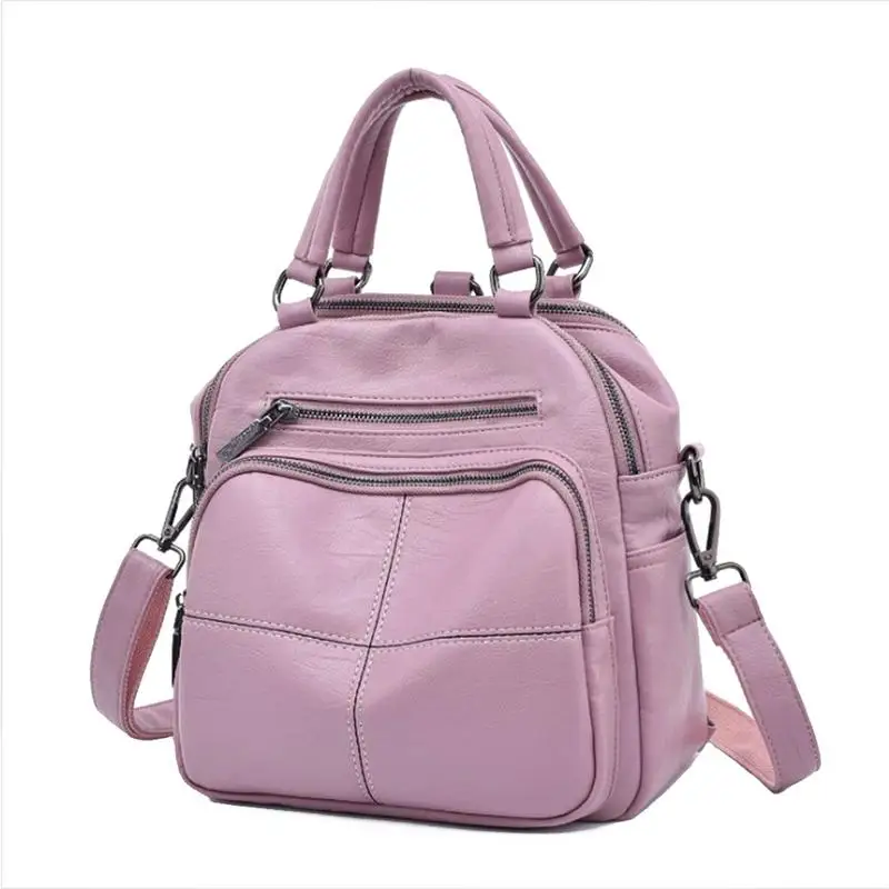 Fashion Multi Function Double Shoulder Bag Female Three-Use Single Crossbody Handbag Hand Bags Leather Messenger Handbags Bag
Fashion Multi Function Double Shoulder Bag Female Three-Use Single Crossbody Handbag Hand Bags Leather Messenger Handbags Bag