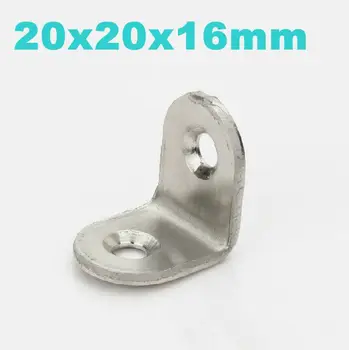 Stainless Steel Bracket, Corner Bracket,Furniture Fittings, Angle Bracket, Shelf Bracket 20mmx20mmx16mm
Stainless Steel Bracket, Corner Bracket,Furniture Fittings, Angle Bracket, Shelf Bracket 20mmx20mmx16mm