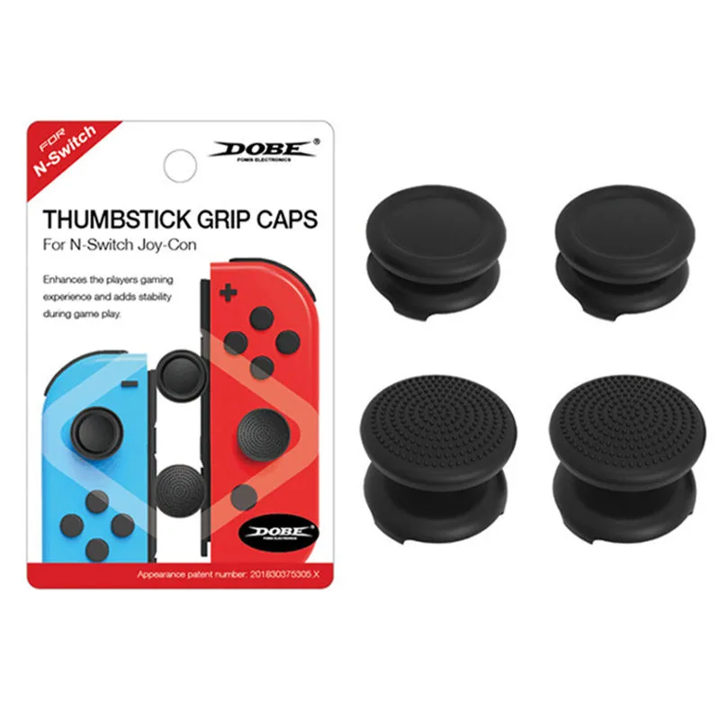 4Pcs Anti-Slip Extended Analog Thumb Stick Grips Caps for Nintend Switch NS JoyCon Controller Sticks Cap Skin for Joy Con Cover
4Pcs Anti-Slip Extended Analog Thumb Stick Grips Caps for Nintend Switch NS JoyCon Controller Sticks Cap Skin for Joy Con Cover