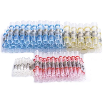 100pcs Heat Shrink Butt Connectors Waterproof Wire Terminal Solder Sleeve Cable Crimp Terminal Connectors
100pcs Heat Shrink Butt Connectors Waterproof Wire Terminal Solder Sleeve Cable Crimp Terminal Connectors