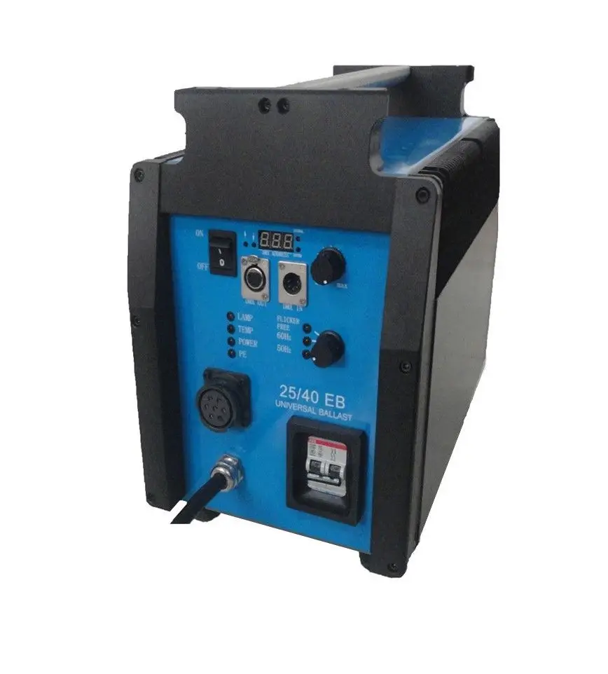 DMX 220-250V 2500W 4000W 2.5/4K Universal HMI Electronic Ballast flicker-free for 2.5 / 4kw hmi Compact / Par Light
DMX 220-250V 2500W 4000W 2.5/4K Universal HMI Electronic Ballast flicker-free for 2.5 / 4kw hmi Compact / Par Light