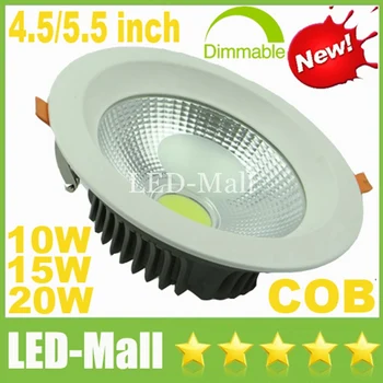 High Bright CREE COB 10W 15W 20W Dimmable /Non LED Downlights Warm Cool Natural White Fixture Recessed Ceiling Down Lights Lamps
High Bright CREE COB 10W 15W 20W Dimmable /Non LED Downlights Warm Cool Natural White Fixture Recessed Ceiling Down Lights Lamps