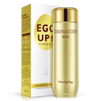 

SMALL Egg Brightening Moisturizing Toner Oil Control Shrink Pores Face Care Serum Whitening Anti-Aging Anti Wrinkle Lotion 130G