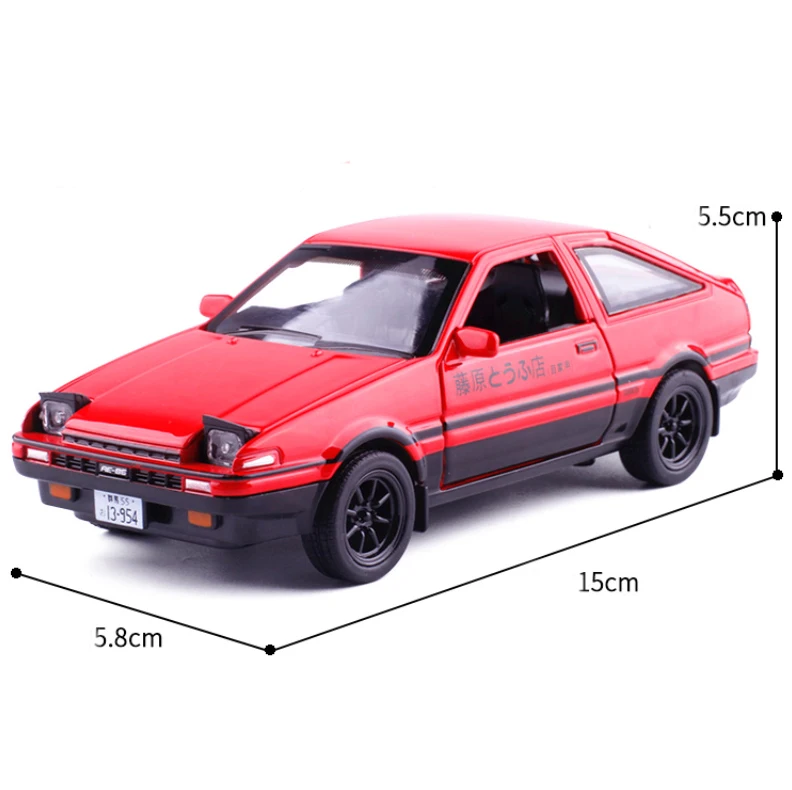 1:32 Toyota AE86 сплав модель автомобиля литье под давлением автомобиль с