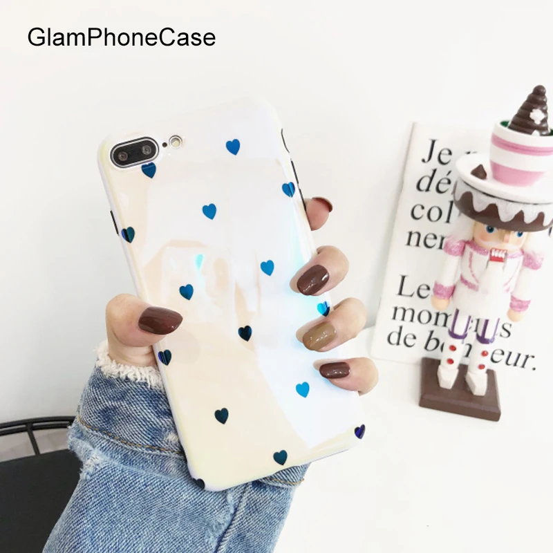 GlamPhoneCase Simple Case Blu-ray Little love Heart Pattern Phone Case for iPhone X 7 7plus 6 6plus 6s 6splus 8 8plus Soft TPU
GlamPhoneCase Simple Case Blu-ray Little love Heart Pattern Phone Case for iPhone X 7 7plus 6 6plus 6s 6splus 8 8plus Soft TPU