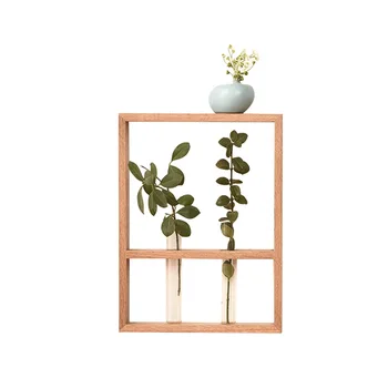 Nordic Decoration Home Wooden Transparent Test Tube Hydroponic Container Flower Arrangement Home Decoration Accessories Modern
Nordic Decoration Home Wooden Transparent Test Tube Hydroponic Container Flower Arrangement Home Decoration Accessories Modern