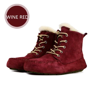 SWYIVY Woman Winter Snowboots 2019 New Female Ankle Boots Genuine Leather Boots Women Wool Casual Shoes Woman Snowboot Warm Fur
SWYIVY Woman Winter Snowboots 2019 New Female Ankle Boots Genuine Leather Boots Women Wool Casual Shoes Woman Snowboot Warm Fur