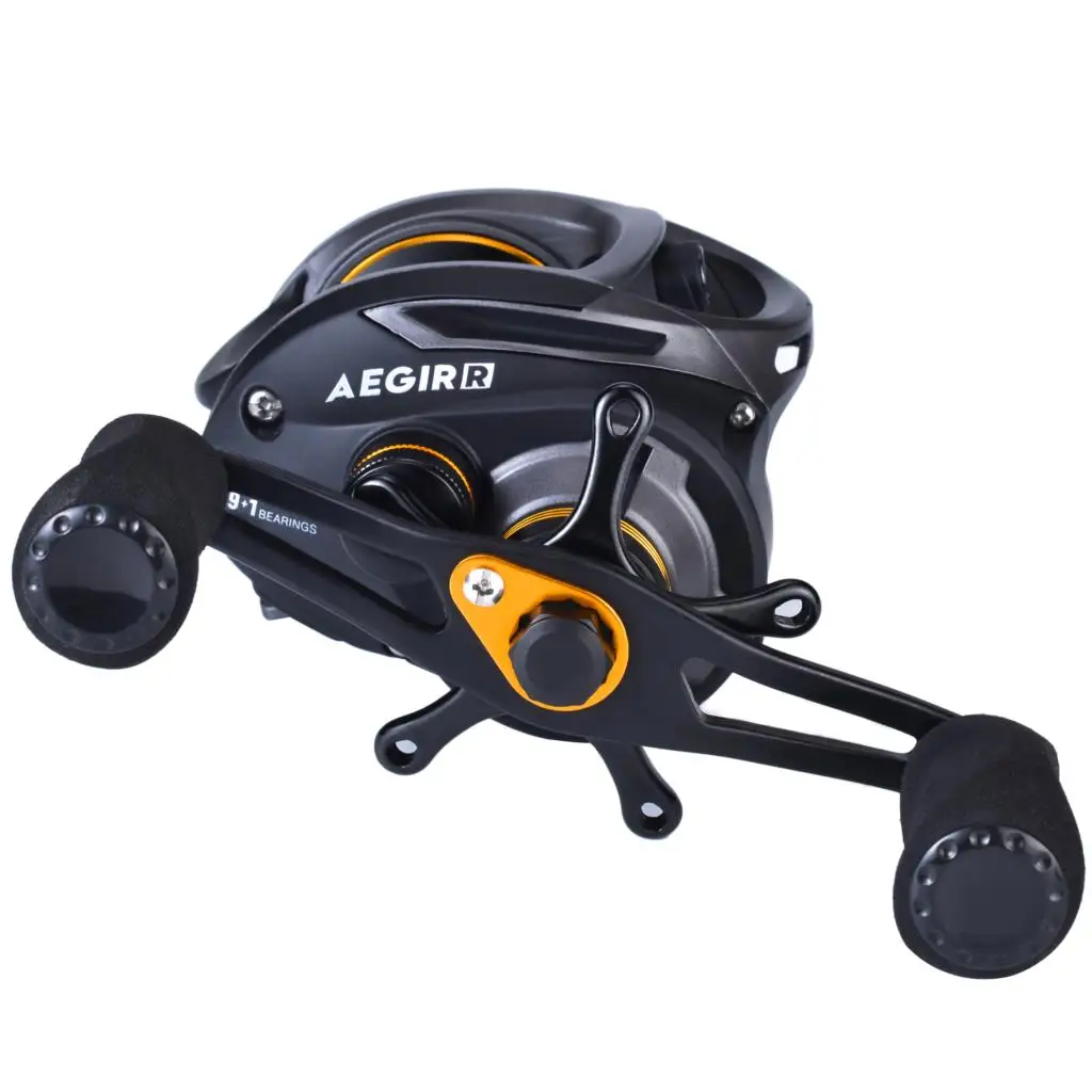 Fishingsir Baitcasting Fishing Reel 17.6Lb Carbon Fiber Drag 9+1 Beari –  Bargain Bait Box