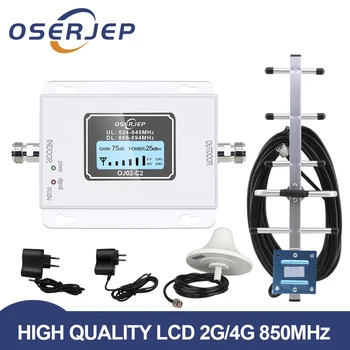 Gain70dB CDMA Signal Amplifier LTE Band 5(850 CDMA) Signal Repeater GSM CDMA 850MHz Mobile Phone Signal Booster with LCD Display
Gain70dB CDMA Signal Amplifier LTE Band 5(850 CDMA) Signal Repeater GSM CDMA 850MHz Mobile Phone Signal Booster with LCD Display