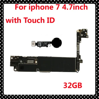 32GB unlocked for iphone 7 motherboard with / NO touch ID 100% original IOS system logic main board for iphone 7 Clean iClould
32GB unlocked for iphone 7 motherboard with / NO touch ID 100% original IOS system logic main board for iphone 7 Clean iClould