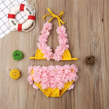 Toddler Kid Baby Girls Petal Flower Swimwear One Piece Suit Lovely Cute Girl Swimsuit Bandage Lace Up Swimwear Bathing Suit
Toddler Kid Baby Girls Petal Flower Swimwear One Piece Suit Lovely Cute Girl Swimsuit Bandage Lace Up Swimwear Bathing Suit