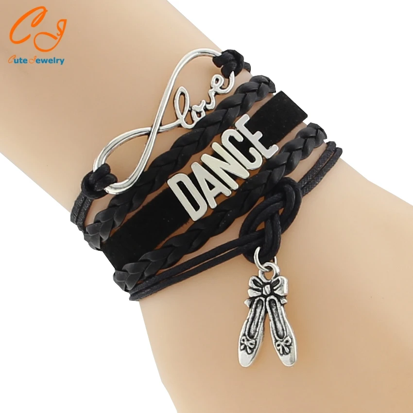 Drop Shipping Infinity Love Dance Bracelet- Custom Hobbies Shoes Charm Friendship Gift for Girls
Drop Shipping Infinity Love Dance Bracelet- Custom Hobbies Shoes Charm Friendship Gift for Girls