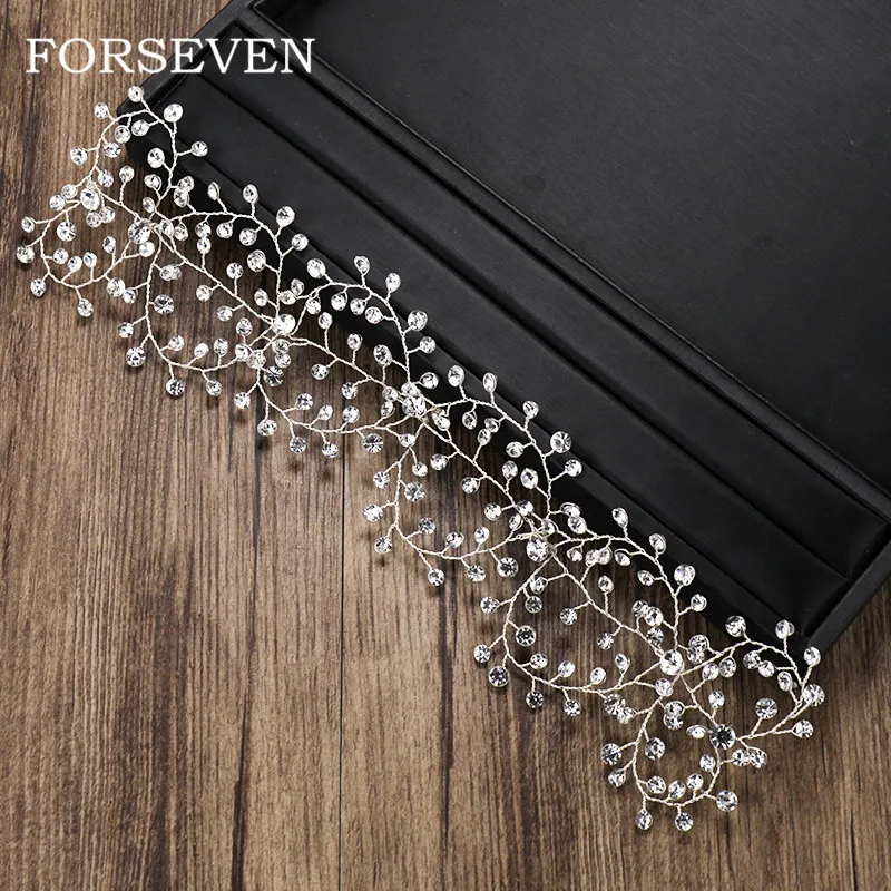 Rhinestone Crystal Wedding Headband Bridal Crystal Headband Bridesmaid Head Jewelry Bride's Tiaras Hairbands
Rhinestone Crystal Wedding Headband Bridal Crystal Headband Bridesmaid Head Jewelry Bride's Tiaras Hairbands