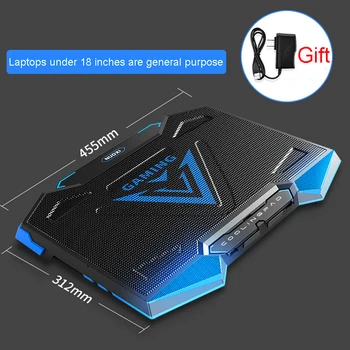Notebook Radiator 15.6 inch laptop cooler Pad 5 fans 17.3 Base Plate water cooling silence fan heat Sink bracket base 2USB Port
Notebook Radiator 15.6 inch laptop cooler Pad 5 fans 17.3 Base Plate water cooling silence fan heat Sink bracket base 2USB Port