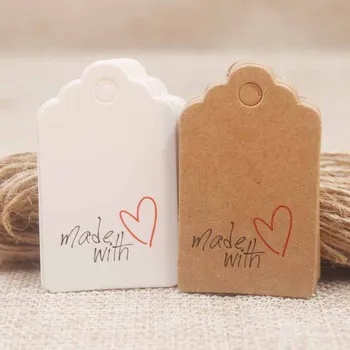 5*3cm scallop Made w/love jewelry hang tag card,Thank you Gifts Tag Labels Diy handmade w/red heart hang tag100+100string/lot
5*3cm scallop Made w/love jewelry hang tag card,Thank you Gifts Tag Labels Diy handmade w/red heart hang tag100+100string/lot