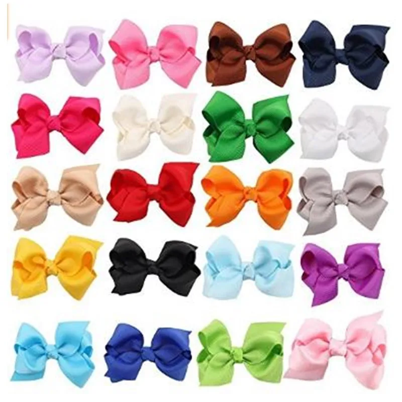 Kids Girl Boutique Grosgrain Ribbon Hair Bows Clips For Teens Kids Toddlers A068-5
Kids Girl Boutique Grosgrain Ribbon Hair Bows Clips For Teens Kids Toddlers A068-5