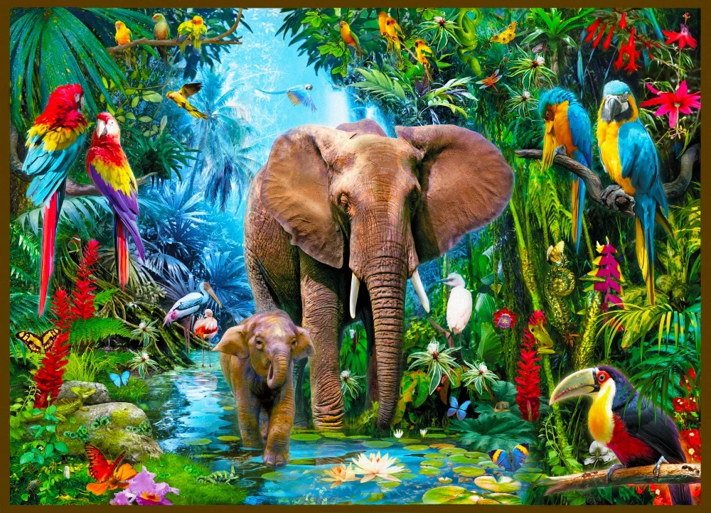 Round,Diamond Embroidery,ELEPHANTS IN THE JUNGLE,Diamond Painting,Cross Stitch,Diamond Mosaic,Decoration,Needlework,Gift,Craft
Round,Diamond Embroidery,ELEPHANTS IN THE JUNGLE,Diamond Painting,Cross Stitch,Diamond Mosaic,Decoration,Needlework,Gift,Craft
