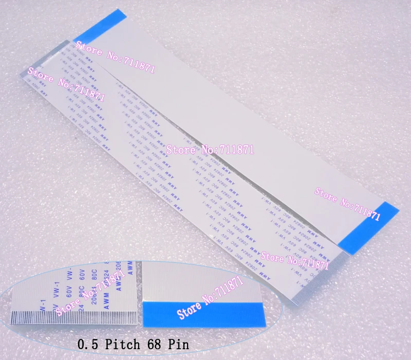 200mm 0.5 Pitch Type A 68P FFC Cable Line Spacing 0.5mm FPC FFC Cable Line Flexible Flat Cable 68 Pin FFC Cable 68P ribbon Line
200mm 0.5 Pitch Type A 68P FFC Cable Line Spacing 0.5mm FPC FFC Cable Line Flexible Flat Cable 68 Pin FFC Cable 68P ribbon Line