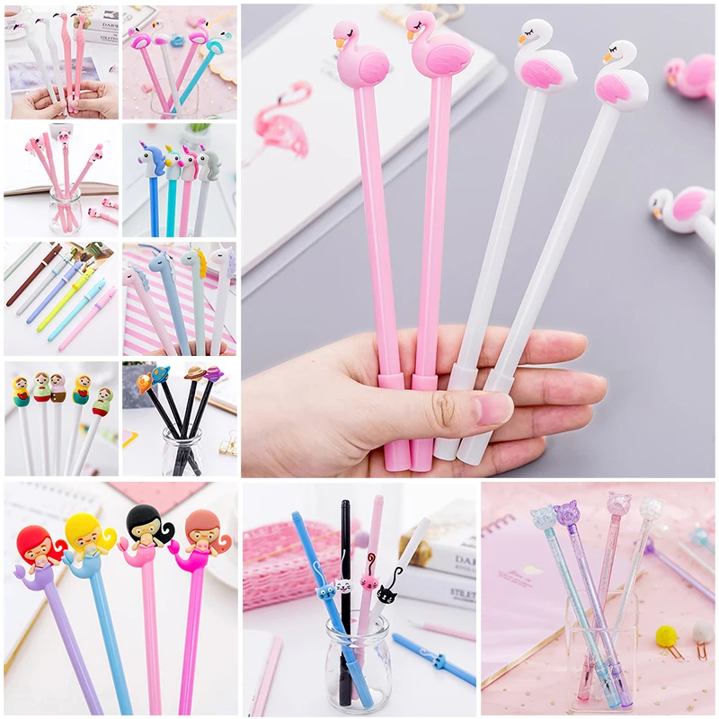 Kawaii Colored Flamingo Unicorn Gel Pen Cute Funny Anime Stationary Thing School Accessory Kawai Office Supply Cat Gift Pink Bts
Kawaii Colored Flamingo Unicorn Gel Pen Cute Funny Anime Stationary Thing School Accessory Kawai Office Supply Cat Gift Pink Bts