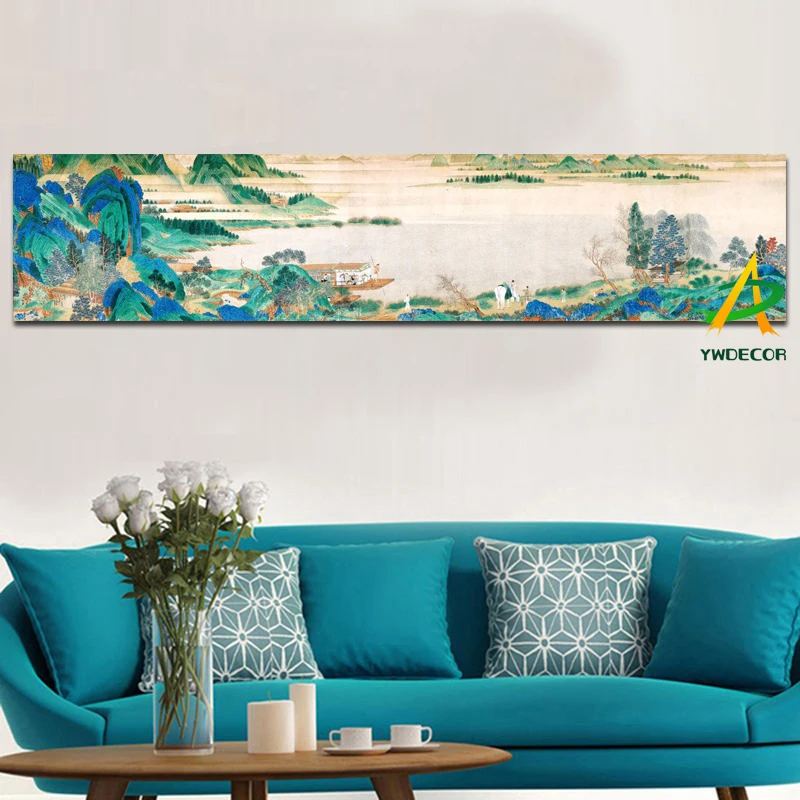 Print Xunyang Farewell Mountain Landscape Canvas Painting Traditional Chinese Calligraphy Painting Wall Picture for Living Room
Print Xunyang Farewell Mountain Landscape Canvas Painting Traditional Chinese Calligraphy Painting Wall Picture for Living Room