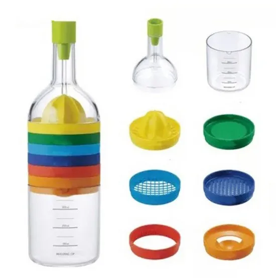 1PC 8 In 1 Kitchen Tools Bottle Shape Professional Slicer Grater Grinder Funnel Measuring Cup Professional Gadget OK 0503
1PC 8 In 1 Kitchen Tools Bottle Shape Professional Slicer Grater Grinder Funnel Measuring Cup Professional Gadget OK 0503