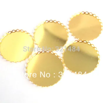 Factory Lowest Price 1000pcs 30mm Bracelet Pendant Ring Earring DIY Cabochon setting Gold Plated Lace Base Blank Link Connector
Factory Lowest Price 1000pcs 30mm Bracelet Pendant Ring Earring DIY Cabochon setting Gold Plated Lace Base Blank Link Connector