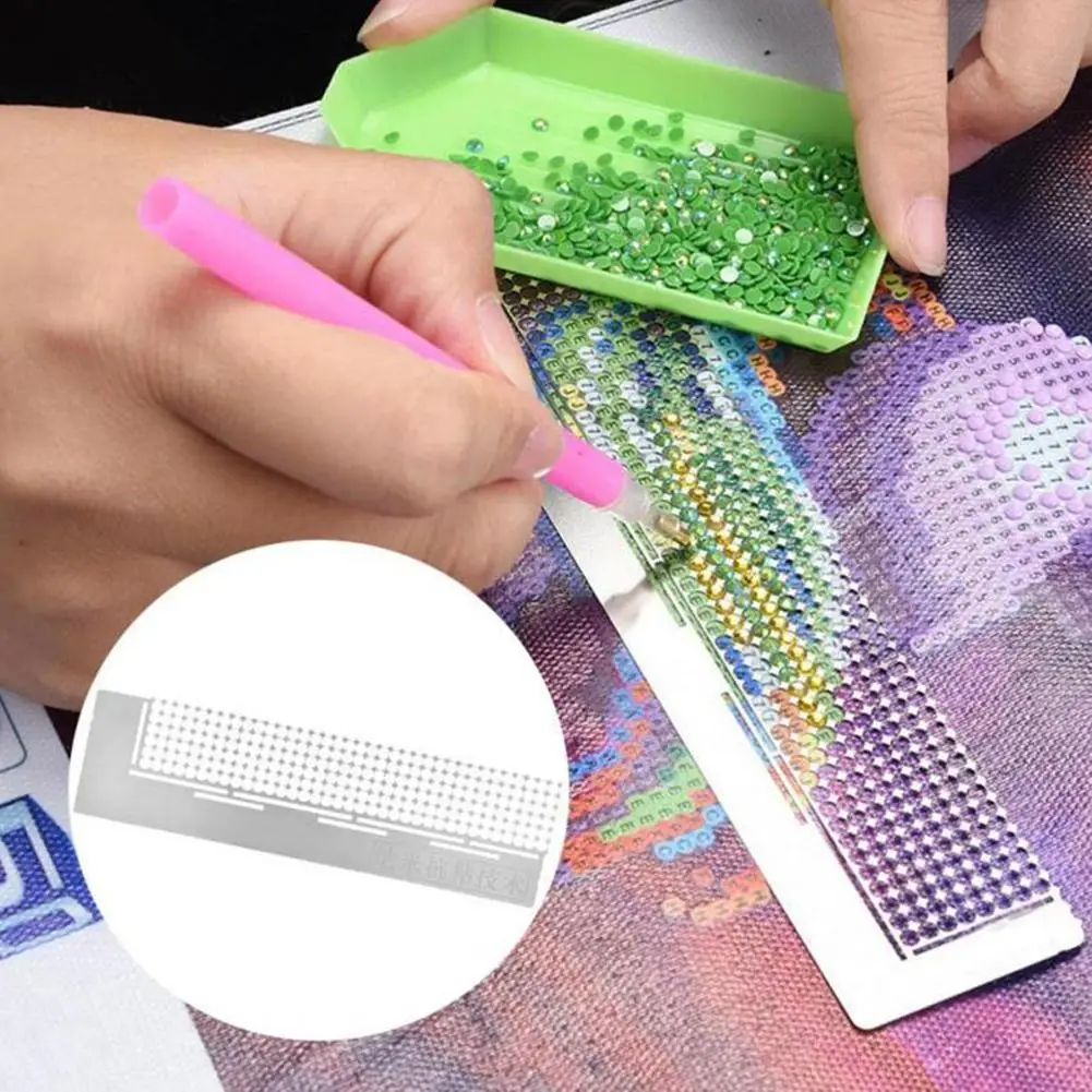 Diamond Painting Ruler Rhinestone Anti stick for DIY Diamond Painting Accessory Sewing Embroidery Tools Patchwork
Diamond Painting Ruler Rhinestone Anti stick for DIY Diamond Painting Accessory Sewing Embroidery Tools Patchwork