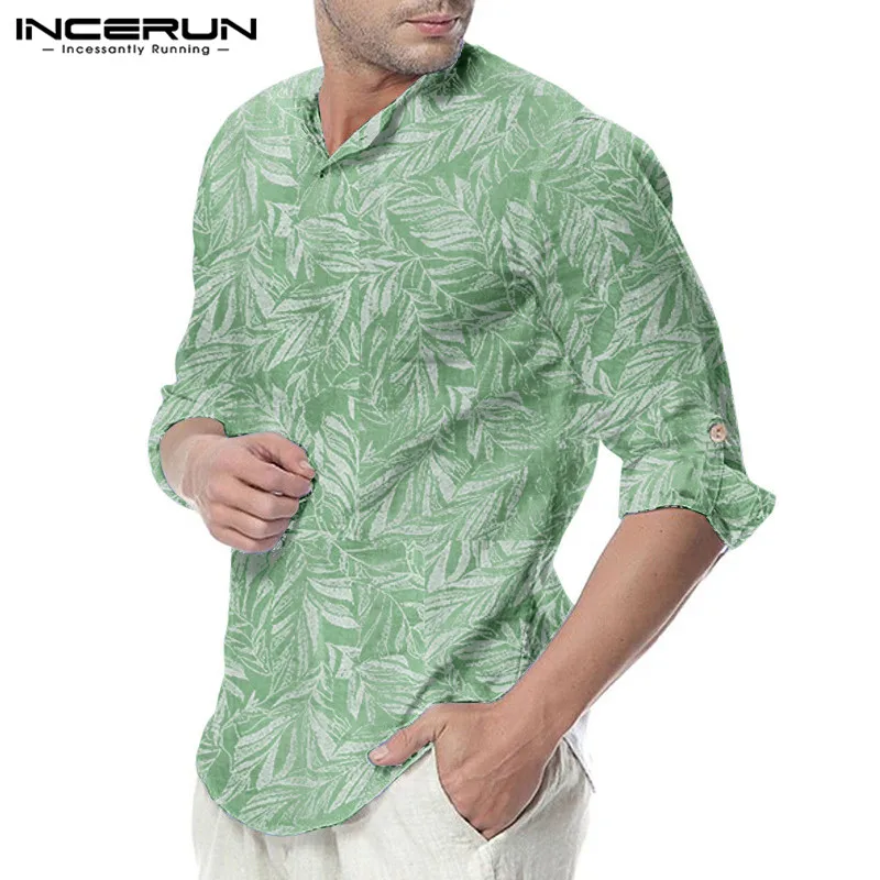 INCERUN Ethnic Style Fashion Round Neck Pullover Short-sleeved Men's T-shirt Color Printed Shirt Loose Street Summer Camisas 5XL
INCERUN Ethnic Style Fashion Round Neck Pullover Short-sleeved Men's T-shirt Color Printed Shirt Loose Street Summer Camisas 5XL