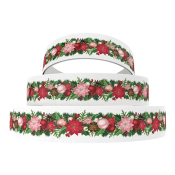 David accessories 1"25mm flower polyester grosgrain tape ribbon 50yds,DIY handmade materials,wedding gift wrapping,50Yc7122
David accessories 1"25mm flower polyester grosgrain tape ribbon 50yds,DIY handmade materials,wedding gift wrapping,50Yc7122