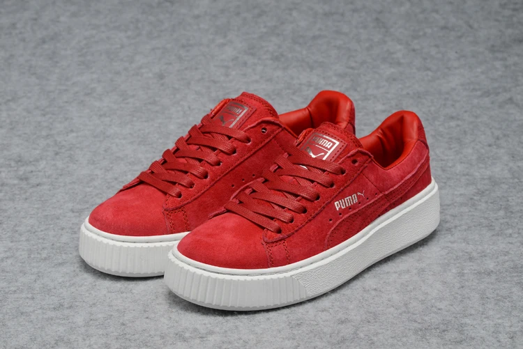New Arrival PUMA rihanna Suede Platform creeper Women's shoes Breathable Sneakers Badminton Shoes
New Arrival PUMA rihanna Suede Platform creeper Women's shoes Breathable Sneakers Badminton Shoes