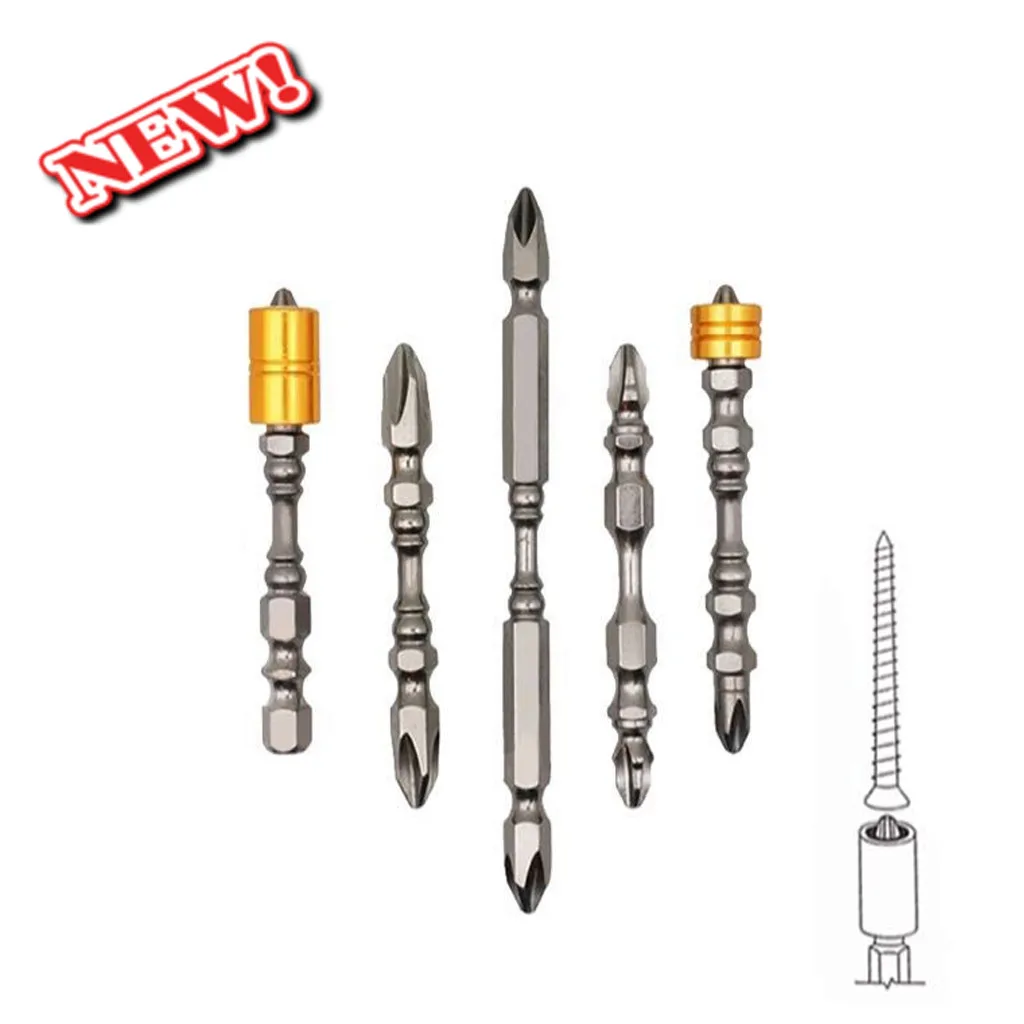 Super Magnetic Driver Drill Set 2 Units 65mm & 110mm Magnetizer Ring Cross Magnetic Bit Hand Drill Electric Screw Tool
Super Magnetic Driver Drill Set 2 Units 65mm & 110mm Magnetizer Ring Cross Magnetic Bit Hand Drill Electric Screw Tool