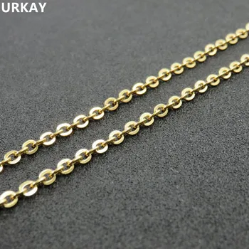 Gold-color Chains Fashion Stainless Steel O Link Chains Stainless Steel Jewelry Findings & Components 3.0 width 10meter
Gold-color Chains Fashion Stainless Steel O Link Chains Stainless Steel Jewelry Findings & Components 3.0 width 10meter