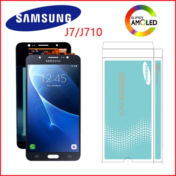 Original 5.5'' Super Amoled LCD For Samsung Galaxy J7 2016 J710 J710F J710M J710G LCD Display Touch Screen
Original 5.5'' Super Amoled LCD For Samsung Galaxy J7 2016 J710 J710F J710M J710G LCD Display Touch Screen