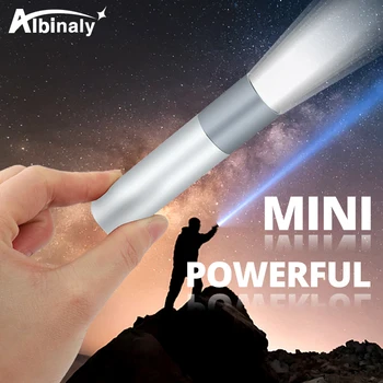 USB Rechargeable Simple creative LED Flashlight Aluminum alloy focus 3 lighting modes 200 meters illumination distance
USB Rechargeable Simple creative LED Flashlight Aluminum alloy focus 3 lighting modes 200 meters illumination distance