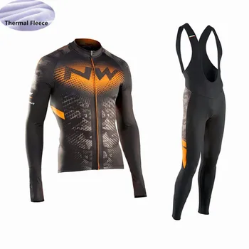NW cycling Jersey set 2020 pro team long sleeve Winter thermal fleece Ropa Ciclismo outdoor sport triathlon Cycling clothing
NW cycling Jersey set 2020 pro team long sleeve Winter thermal fleece Ropa Ciclismo outdoor sport triathlon Cycling clothing