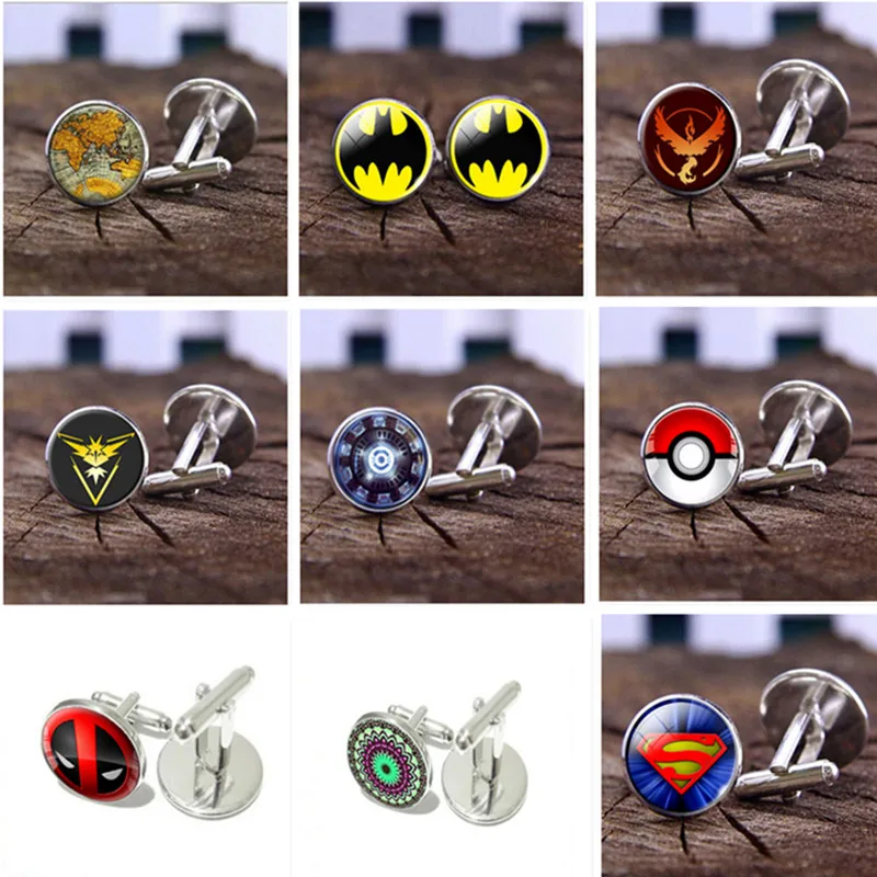 SG Film Cufflinks Superhero Thor Star Wars Flash Deadpool Batman Tie Clips For Men Party Shirt Jewelry
SG Film Cufflinks Superhero Thor Star Wars Flash Deadpool Batman Tie Clips For Men Party Shirt Jewelry