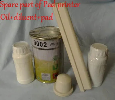 Spare part to automatic electrical pad printing machinery,soft pad+diluent+oil,available for manual printer,OEM factory promote
Spare part to automatic electrical pad printing machinery,soft pad+diluent+oil,available for manual printer,OEM factory promote