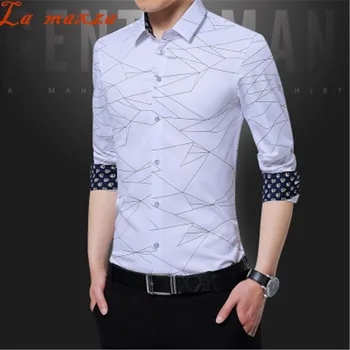 New Arrivals Plus Size 5xl Striped Blusas Men Long Sleeve Casual Fashionable Style Mens Shirts Regular Fit
New Arrivals Plus Size 5xl Striped Blusas Men Long Sleeve Casual Fashionable Style Mens Shirts Regular Fit