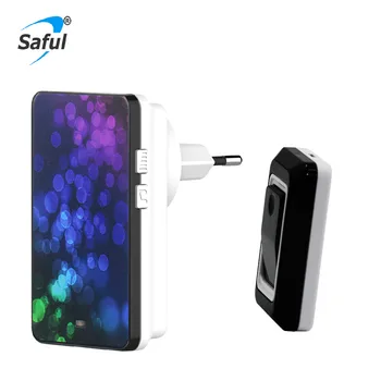 EU/AU/UK/US Plug Bubble Design Wireless Doorbell Waterproof Adjustable Sound Volume 1 Outdoor Transmitter+1 Indoor Receiver
EU/AU/UK/US Plug Bubble Design Wireless Doorbell Waterproof Adjustable Sound Volume 1 Outdoor Transmitter+1 Indoor Receiver