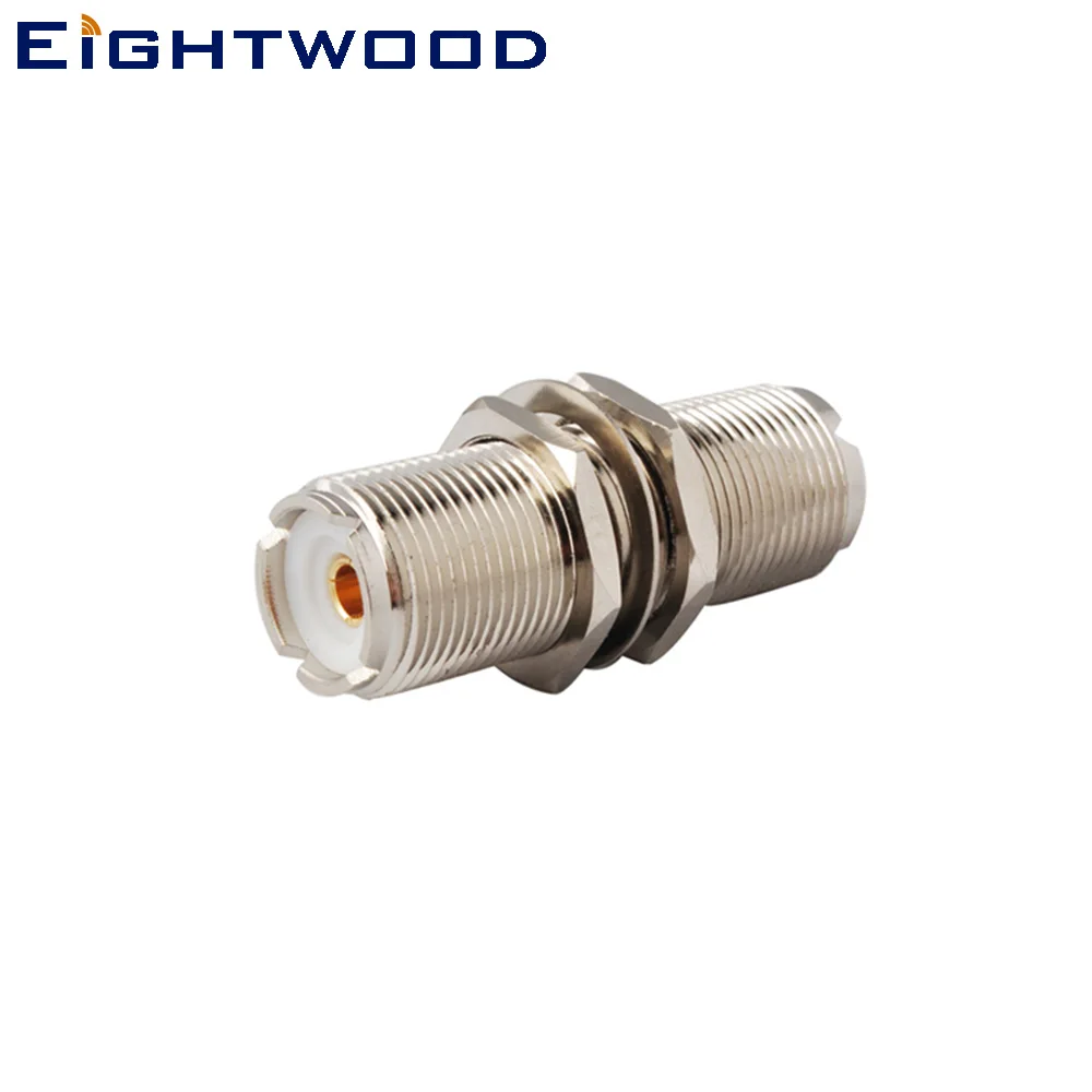 Eightwood CB Radio Antenna RF Coaxial UHF SO239 Connector Adapter Female to Female with Bulkhead Straight for Two Way Radio
Eightwood CB Radio Antenna RF Coaxial UHF SO239 Connector Adapter Female to Female with Bulkhead Straight for Two Way Radio